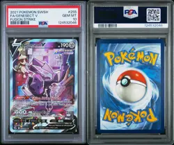 Pokemon TCG Genesect v Fusion Strike 255/264 Full Art Ultra Rare PSA 10 - Image 3