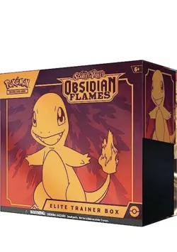 Pokemon TCG Scarlet & Violet Obsidian Flames Elite Trainer Box Factory Sealed - Image 2