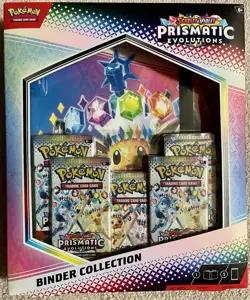 Pokemon TCG Prismatic Evolutions Binder Collection Sealed New - Image 1