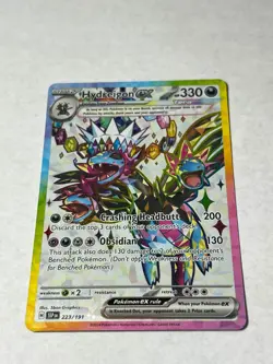 Hydreigon ex 223/191 Ultra Rare Surging Sparks Pokemon Near Mint - Image 1