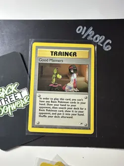 Good Manners 111/132, Gym Heroes, Pokemon TCG, 2000, Vintage, WOTC, Trainer, NM - Image 3