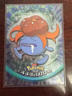 Gloom #44 Holo 2nd Print TV Animation Edition Black Label Pokemon Topps - Image 1