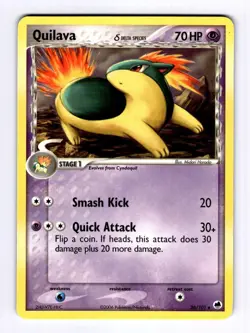 Quilava (Delta Species) Dragon Frontiers #36 (2006) Uncommon NM Pokemon - Image 1