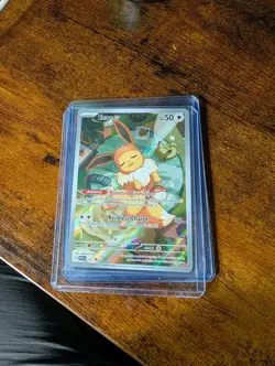 Pokemon TCG Eevee Ex 174 and Full Art 173 Near Mint Condition - Image 1