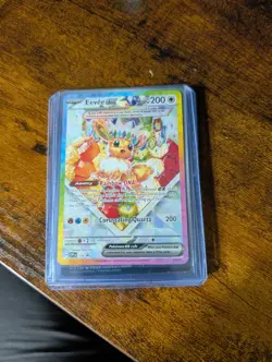 Pokemon TCG Eevee Ex 174 and Full Art 173 Near Mint Condition - Image 2