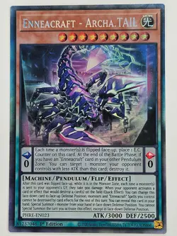 Yu Gi Oh - PHRE-EN023 Enneacraft - Archa.TAIL - Collector's Rare - Image 1