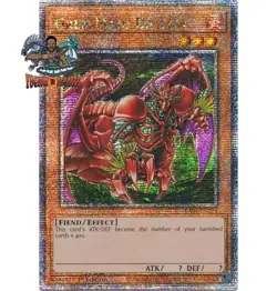 Yugioh! 1x Gren Maju Da Eiza RA04-EN124 Quarter Century Secret Rare 1st Ed NM - Image 1