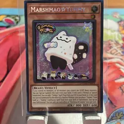 YU-GI-OH Marshmao Yummy DOOD-EN024 1st Edition Secret Rare NM - Image 1
