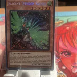 Yu-Gi-Oh Radiant Typhoon Krosea DOOD-EN015 Secret Rare Doom Of Dimensions - Image 1