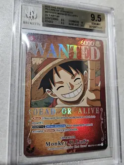 Monkey.D.Luffy (Wanted Poster) ST01-012 Pillars of Strength Foil - Image 5