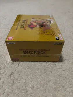 One Piece OP-04 TCG Kingdoms Of Intrigue Sealed English Booster Box - Image 3