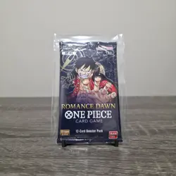 ONE PIECE: ROMANCE DAWN (OP-01) BOOSTER PACK (ENGLISH - SEALED) - Image 1