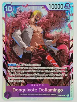 One Piece - OP14-069 Donquixote Doflamingo - Super Rare - Image 1