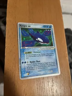 Pokemon TCG Kyogre-EX Crystal Guardians Holo Rare Card 95/100 EX Mint/Near Mint - Image 1