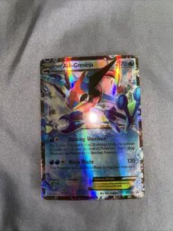 Pokemon TCG Ash-Greninja EX Card XY133 - Image 1