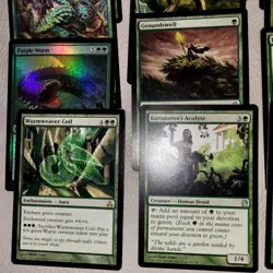 Custom COMMANDER DECK 100 English MTG Cards. *WORMS WURMS WYRMS Green Day Baru* - Image 4