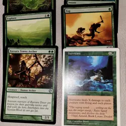 Custom COMMANDER DECK 100 English MTG Cards. *WORMS WURMS WYRMS Green Day Baru* - Image 5