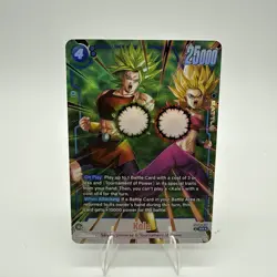 Kale FB08-032 Alternate Art Saiyan's Pride Dragon Ball English Card Fusion World - Image 1