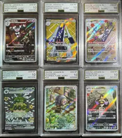 Pokemon Graded Card Lot (6 AGS Graded cards) - Image 1