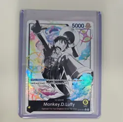 One Piece Monkey. D. Luffy ST29-001 (ALT ART) Leader Card Egghead English - Image 1