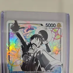 One Piece Monkey. D. Luffy ST29-001 (ALT ART) Leader Card Egghead English - Image 3