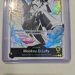 One Piece Monkey. D. Luffy ST29-001 (ALT ART) Leader Card Egghead English - Image 4
