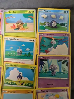 Asako Ito Lot Of 12 Crocheted Yarn Art Cards English Pokemon TCG LP - Image 3