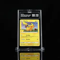 Pokemon TCG Pikachu Holo Promo Card SWSH039 General Mills TAG 10 - Image 1