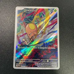 Pokemon TCG Toedscool Scarlet & Violet Base Set Holo Illustration Card 201/198 - Image 1