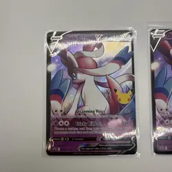 (2) Dark Sylveon V SWSH134 2021 25th Anniversary Celebrations Promo Card - Image 2