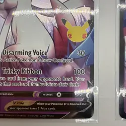 (2) Dark Sylveon V SWSH134 2021 25th Anniversary Celebrations Promo Card - Image 4