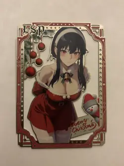 Goddess Story Gold METAL Card - Maiden Party - Serial Number #25/200! Yor Spy X - Image 1