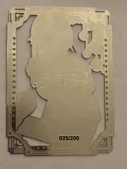 Goddess Story Gold METAL Card - Maiden Party - Serial Number #25/200! Yor Spy X - Image 2