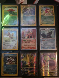 Pokemon TCG Large Folder Full of Cards Vintage Various Sets Inc LV. X EX GX MEGA - Image 3