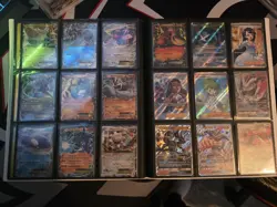 Pokemon TCG Large Folder Full of Cards Vintage Various Sets Inc LV. X EX GX MEGA - Image 5