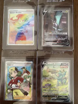 Pokemon Evolving Skies Sleeved Booster Pack Full Art Set Sealed W/ 4 cards - Image 4