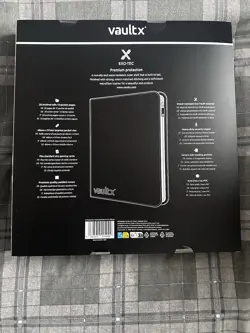 Vault x Exo-TecR Zip Binder SV10.5 Edition-12 pocket, 480 cards Black Bolt! - Image 2