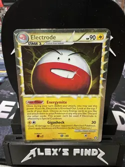Electrode - 93/102 - Prime Ultra Rare Holo HGSS Triumphant - Pokemon Card - Image 1