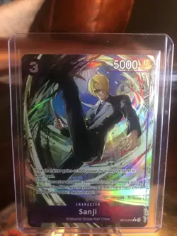 Sanji Alt Art ENGLISH OP12-070 R Legacy of the Master ONE PIECE Card Game NM - Image 1