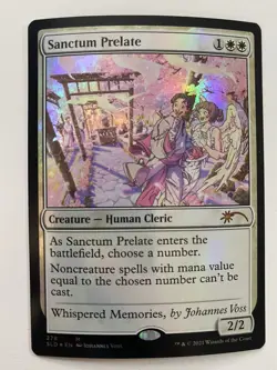 Sanctum Prelate *FOIL* Secret Lair: Johannes Voss 2021 MTG MT/NM Combined Ship - Image 1