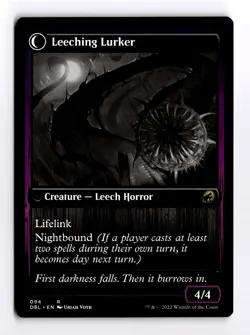 Curse of Leeches 94 Innistrad: Double Feature R MTG LP - Image 2