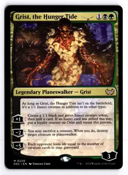 Grist, the Hunger Tide 220 Commander: Duskmourn: House of Horror M MTG LP - Image 1