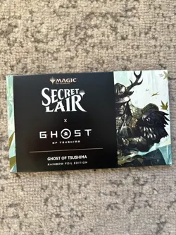 MTG Secret Lair x Ghost of Tsushima Rainbow Foil Edition - Sealed - FAST SHIP🚚 - Image 1