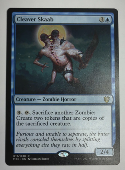 MTG- Cleaver Skaab Commander: Innistrad: Midnight Hunt Regular - Image 1