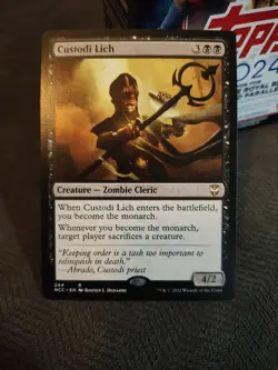 Custodi Lich Commander: Streets of New Capenna Regular - Image 1