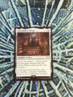 The Golden Throne MTG Warhammer 40,000 - NM (Rare) - Image 1
