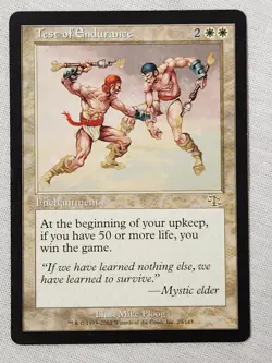 NM Test of Endurance Judgment Mtg Magic the Gathering - Image 1