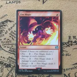 MTG, Fire Magic 136 NM Final Fantasy Regular - Image 1
