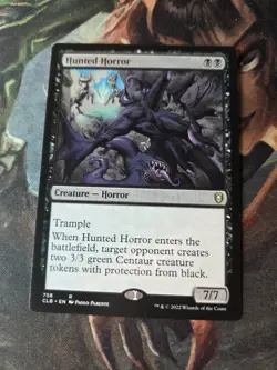 Hunted Horror #758 Commander Legends: Battle for Baldur's Gate Regular Rare - Image 2