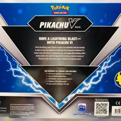 Pokemon Pikachu V Box Sword & Shield 4 Packs 2 Foil 1 Jumbo - Image 2